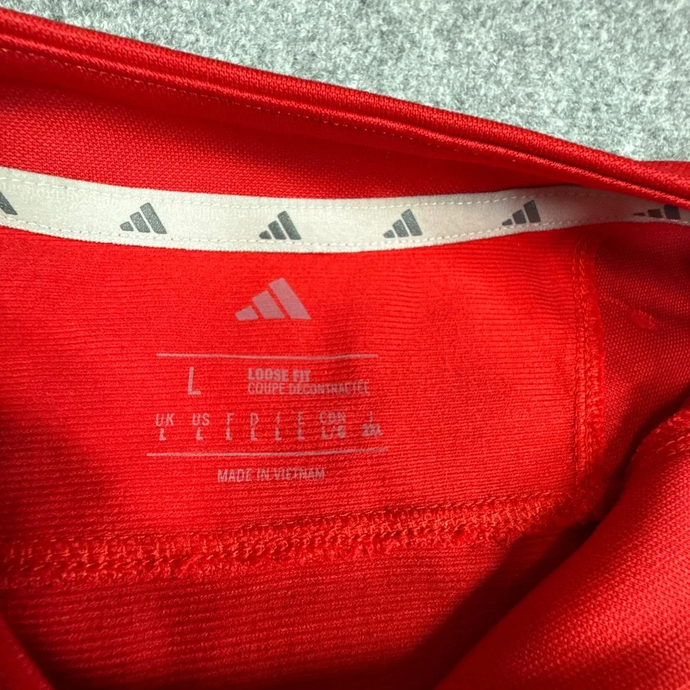 Adidas Nebraska Cornhuskers Raiola #15 Mens Large Football Jersey Red White NWT